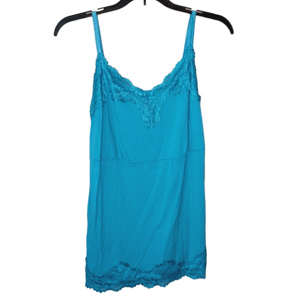 Lane Bryant Blue Tank Top Size 14/16 NWT